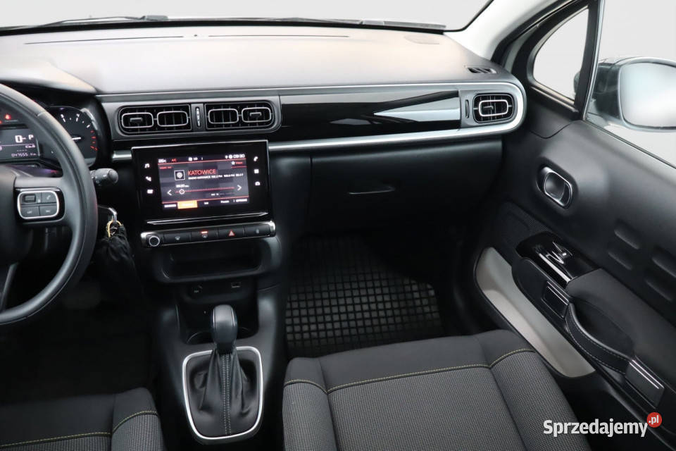Citroen C3 12 PureTech przyciemniane szyby dolnośląskie Bielany Wrocławskie