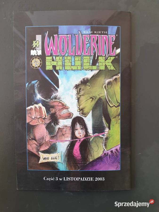 Wolverine Hulk wydawnictwo Mandragora Gdynia