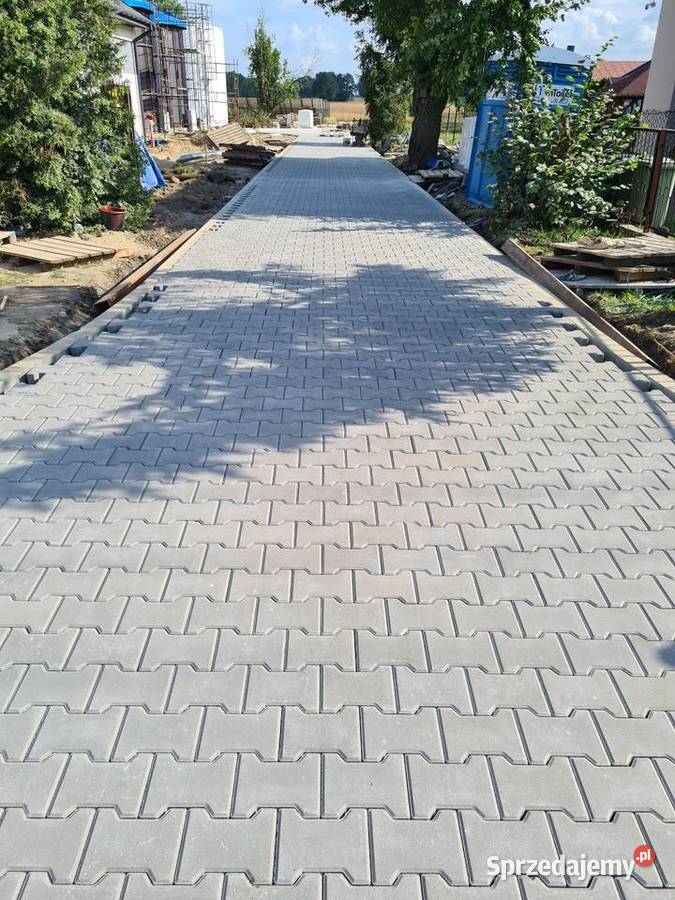Układanie kostki brukowej Kostka brukowa