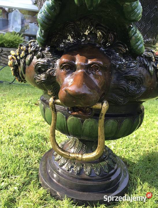 Wielka donica z brązu dzban Kłodzko sprzedam