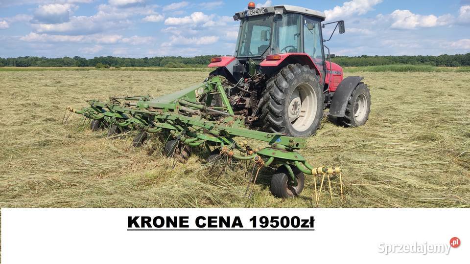 przetrząsarka przewracarka zgrabiarka krone KW nieuszkodzony Chełm