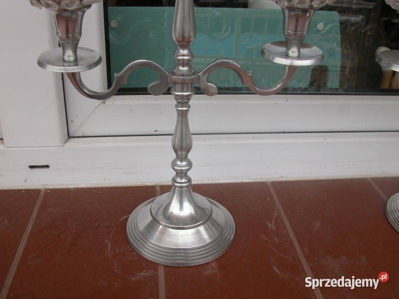 świeczniki glamour komplet Gorzów Wielkopolski