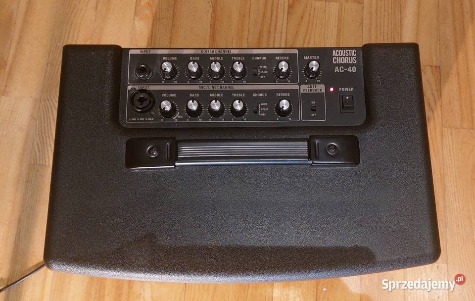 Wzmacniacz gitarowy Roland Acoustic Chorus AC40 Wzmacniacze i pokrewne mazowieckie