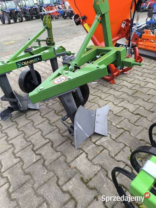 Pług 2 skibowy do mini ciągników KUBOT DEMAROL nieuszkodzony małopolskie Zofipole