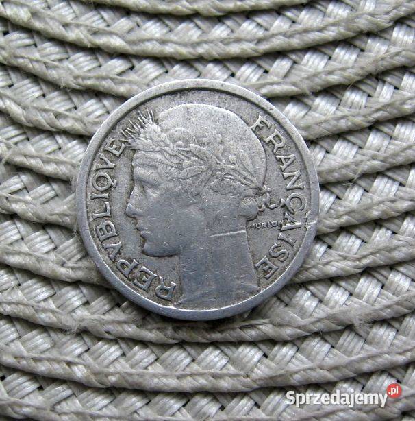 Francja 1 Frank 1948r wielkopolskie Kalisz