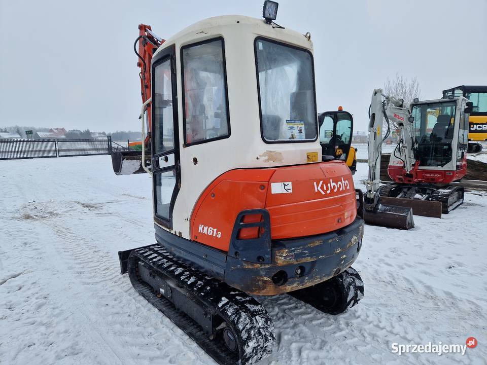 Minikoparka Kubota KX 613 2011r 26 tony Ryżki