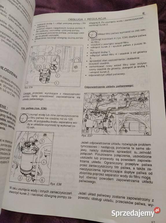 Instrukcja Ursus 35024502 nowa oryginalna 2007 Lublin