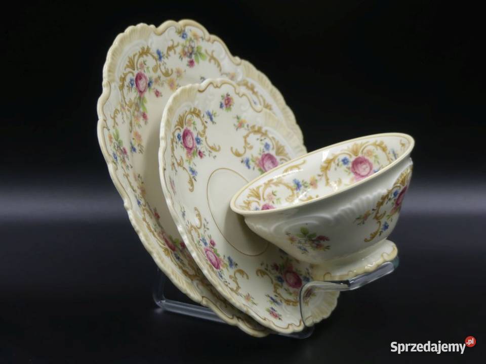 Komplet śniadaniowy Sorau Żary stan niemal Poznań