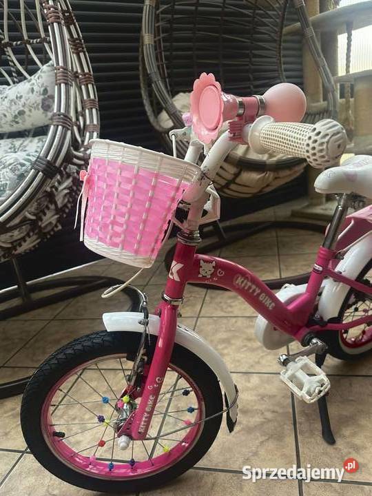 Rower dziecięcy Hello Kitty różowy 16 wielkopolskie Krotoszyn