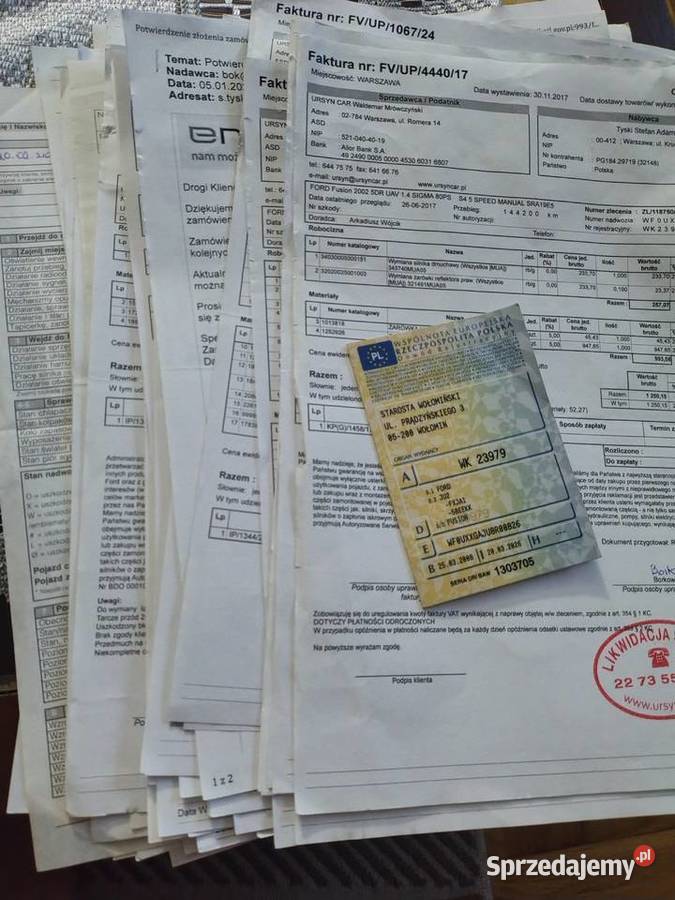 Ford fusion 2008 r używane na codzień 14 b manualna Zabraniec