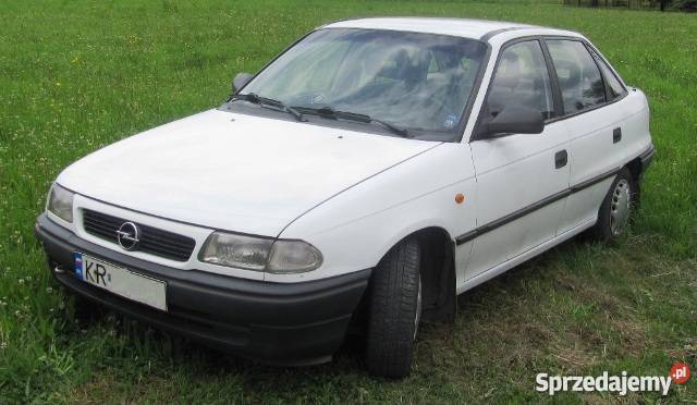 OPEL ASTRA 1998 BENZYNA SEDAN BIAŁY Kraków