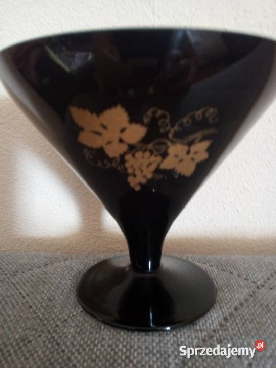 Piękna hialitowa czarka cukiernica Porcelana i szkło Częstochowa