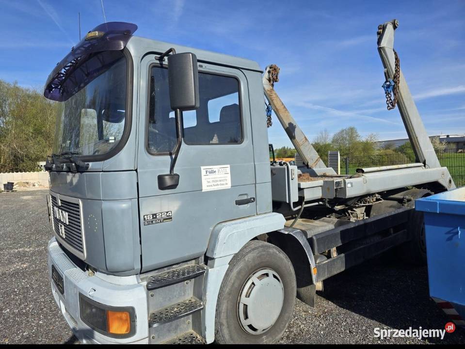Man 18224 SILENT f2000 bramowiec do zabudowy 10000kg Bochnia sprzedam
