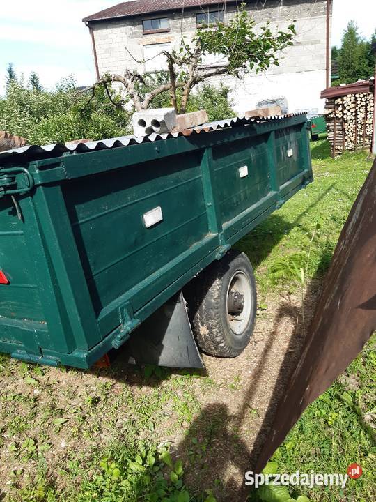 Przyczepa jednoosiowa rolnicza Ogrodzieniec sprzedam
