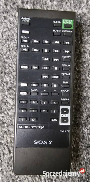 Pilot Sony audio RMS75 oryginalny sprawny Kraków