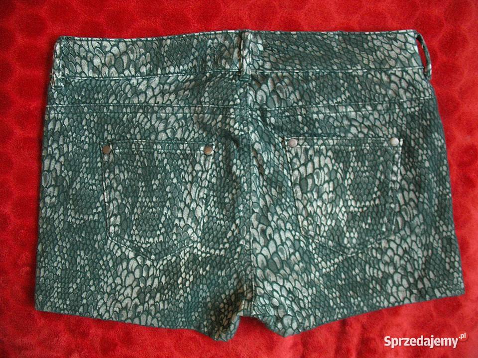 Szorty spodenki zieleń 38 M biodra 92 Body Flirt mazowieckie Siedlce