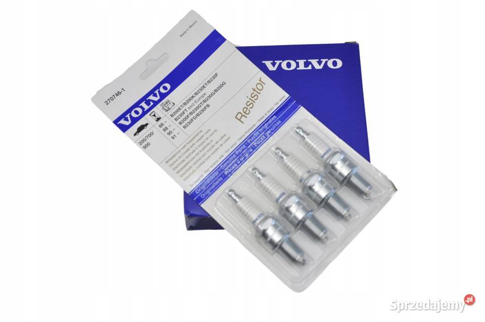 VOLVO 240 740 760 oryginal swiece zaplonowe kpl