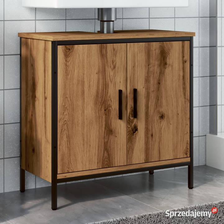 Szafka pod umywalkę dąb artisan 60x30x60
