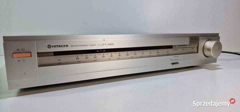 Hitachi FT3400 FT 3400 TUNER cyfrowy radio audio Międzychód