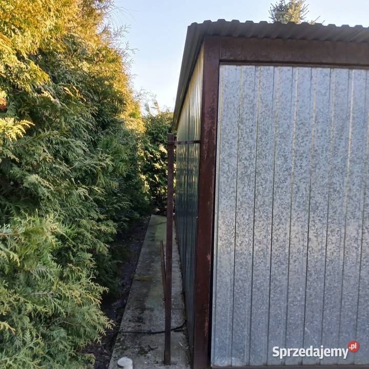 Blaszak w ocynku 6x6m bramy unoszone do góry Rzeszów