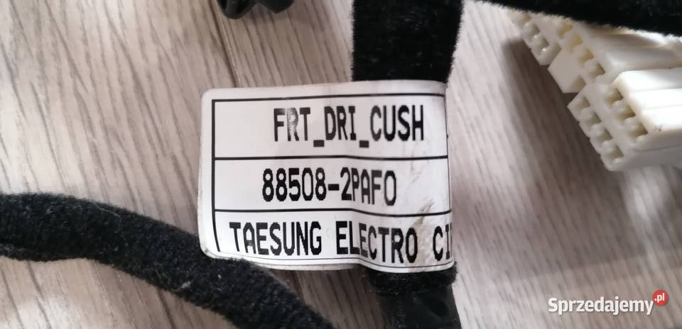 Sorento wiązka fotela silniczek sterownik