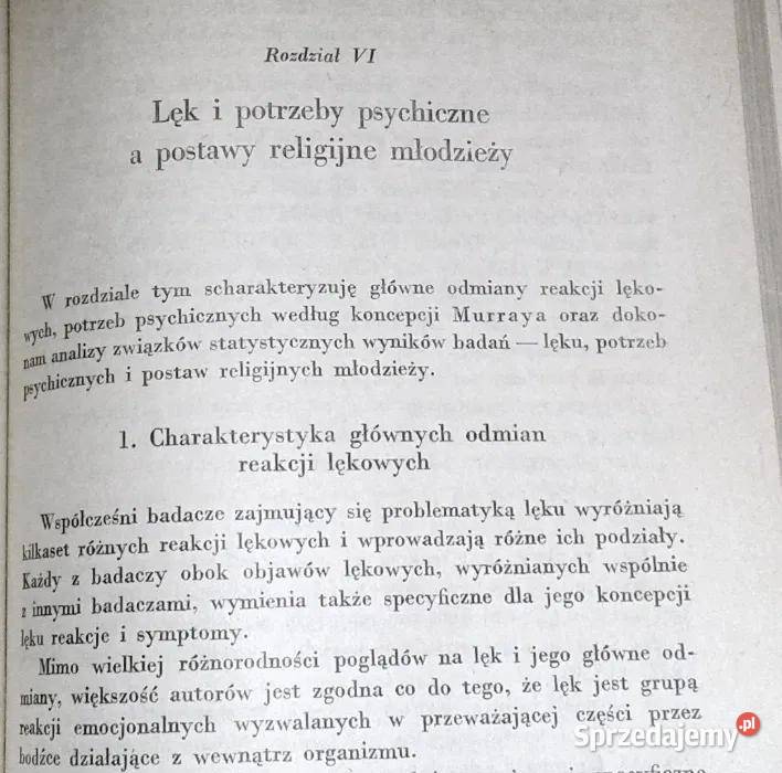 Postawy religijne młodzieży i ich związki z miękka Chełm sprzedam