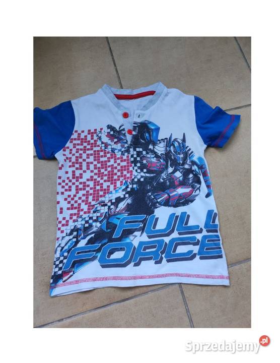 chłopięcy Tshirt Transformers bluzka koszulka sprzedam