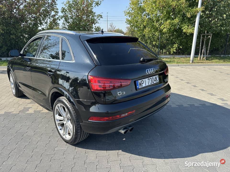 AUDI Q3 4x4 2017 R 20 TFSI 2000cm3 mazowieckie Konstancin-Jeziorna
