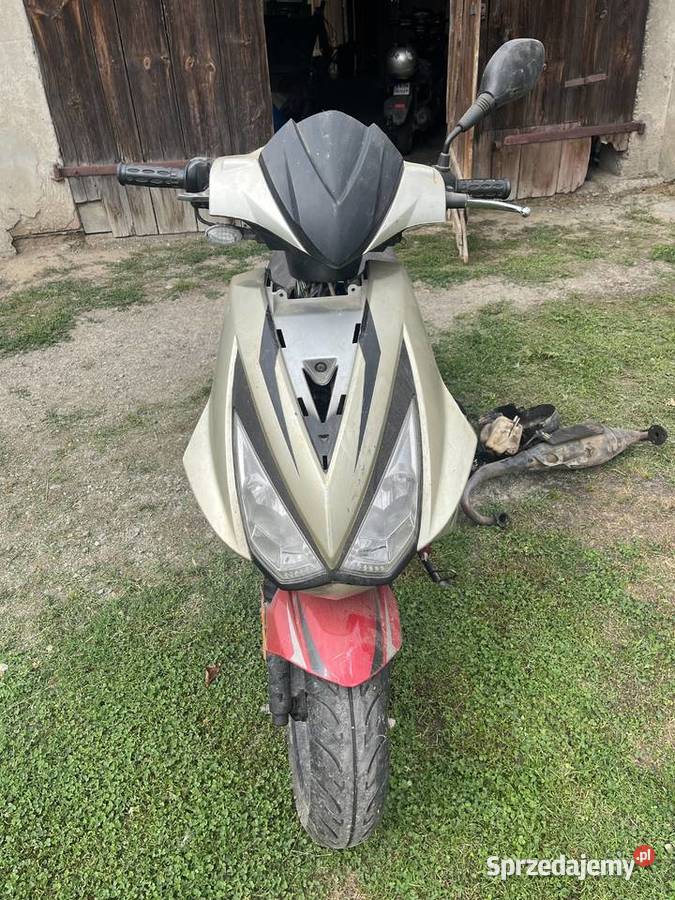Motorower skuter na części do remontu uszkodzony Pozostałe Jarosław