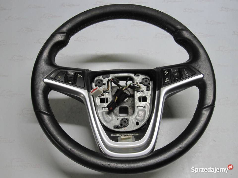 OPEL ASTRA J IV 11r kierownica skórzana 13351021