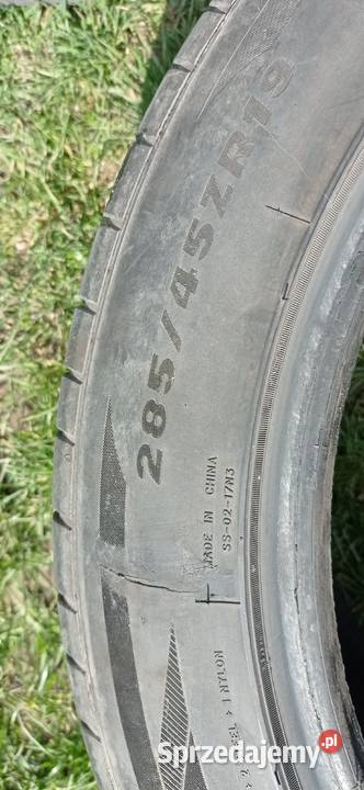 Opony 2x 285 45 r19 imperial ecosport 2 suv 19cale sprzedam