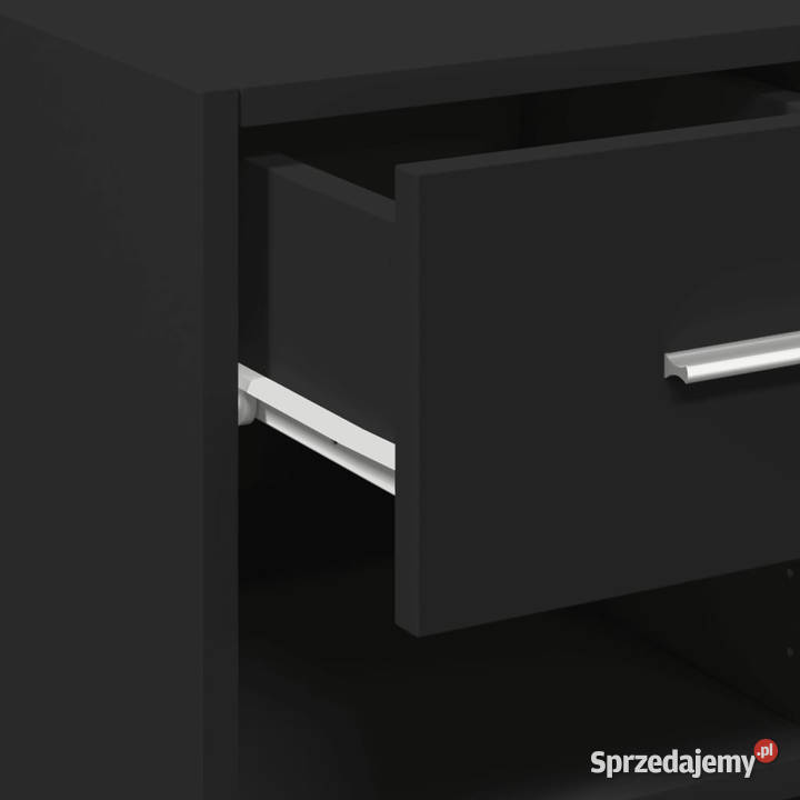 Szafka czarna 45x425x93 materiał drewnopochodny Warszawa