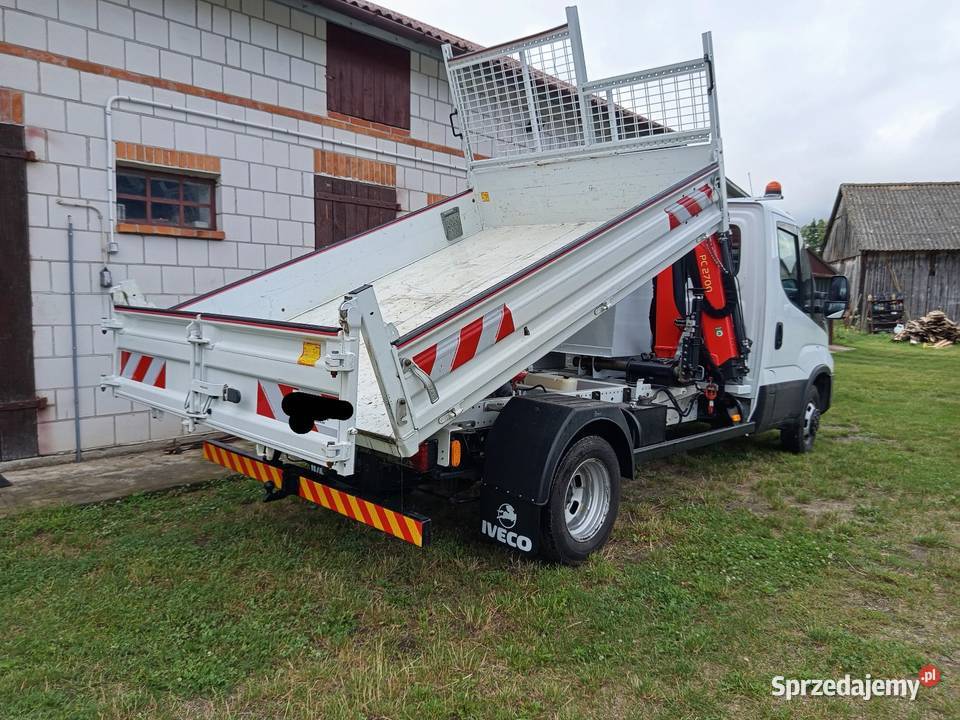 Iveco daily HDS Wywrotka bezwypadkowy Wielgie