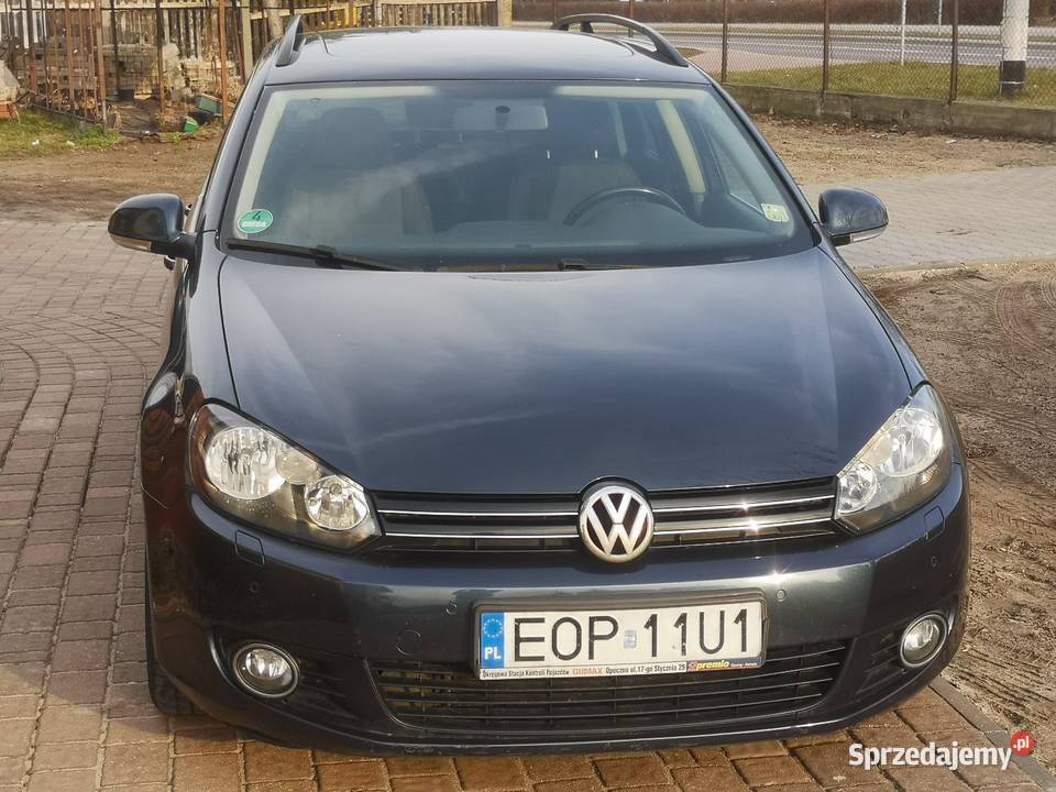 Volkswagen Golf kombi VI 1.6 TDI 105KM Highline, nowe sprzęgło