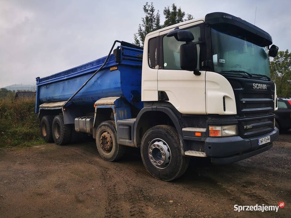 Wywrotka Scania 8x4 6x4 Nowe opony śląskie Cieszyn