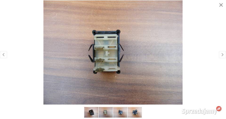 PRZEŁĄCZNIK OGRZEWANIA SZYBY POLONEZ 3 PIN STTYP Czyżowice