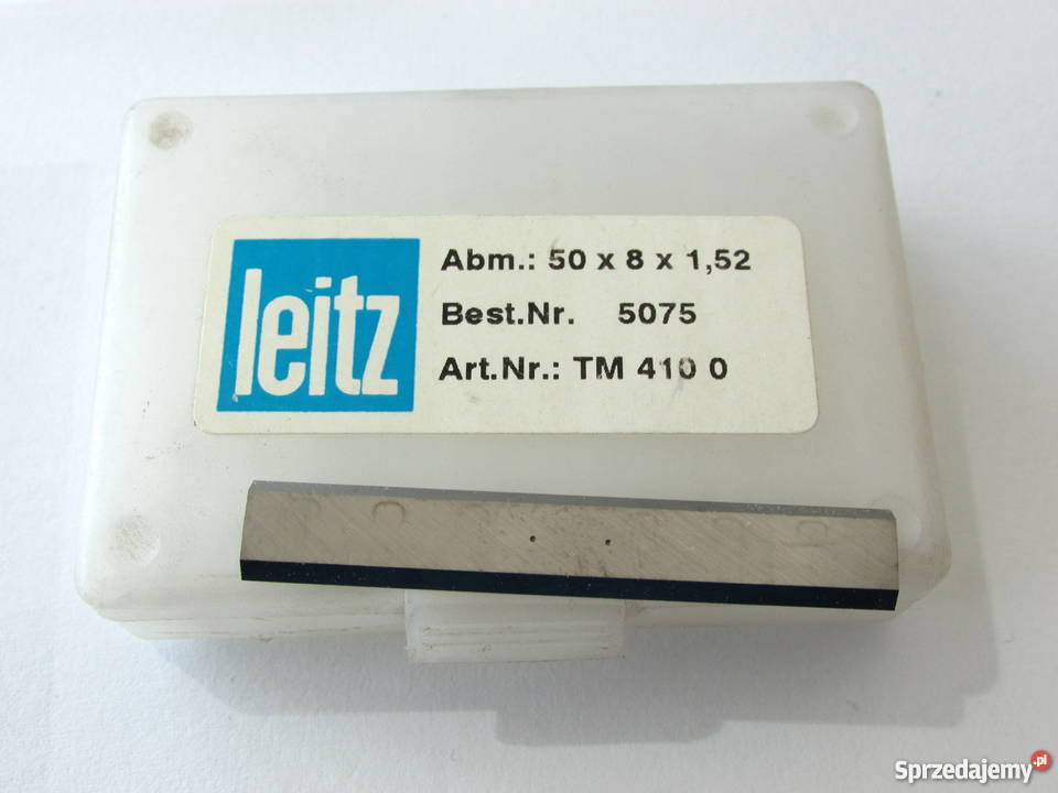 Nóż Leitz 5075 50x8x152 pomorskie Mojusz