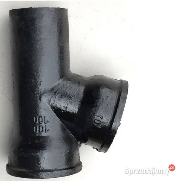 Trójniki żeliwne DN 50 x 50 70 stopni kielichowe zachodniopomorskie Białogard