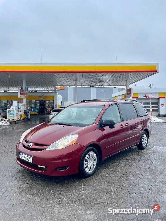 Toyota Sienna 35 Gaz 7 osób OC i PT na możliwa zamiana Warszawa