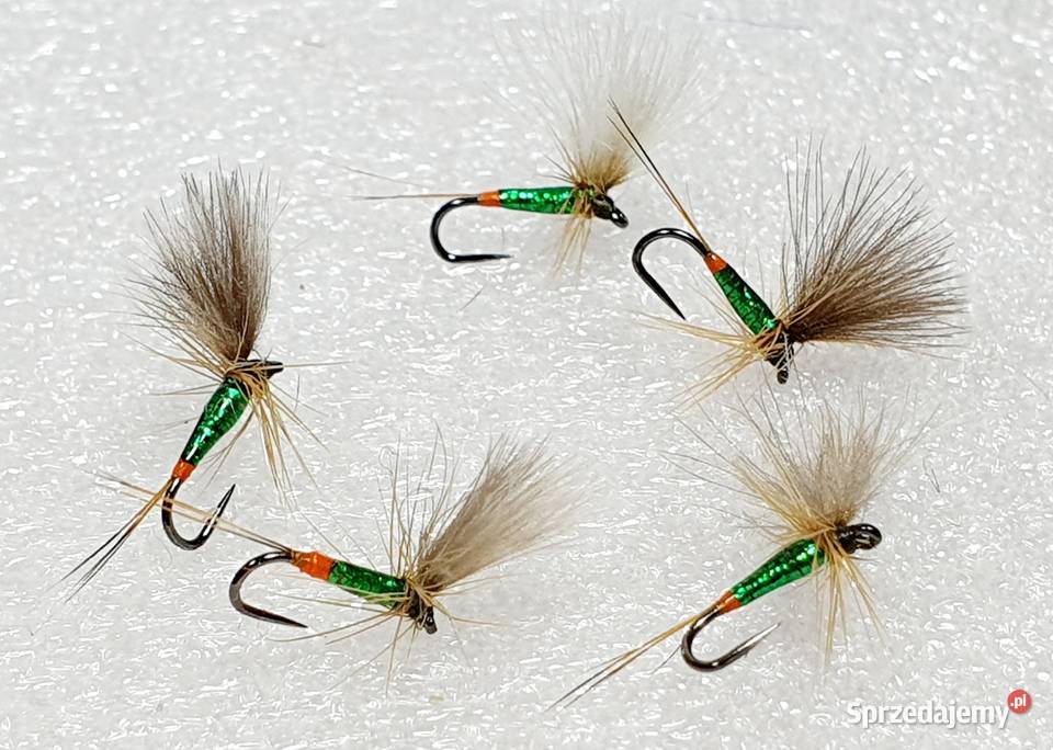 Sztuczne muchy suche lipieniowe Leśna