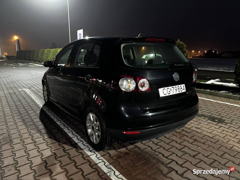 Volkswagen Golf Plus 19 TDI czarny klimatronic Rok produkcji 2006