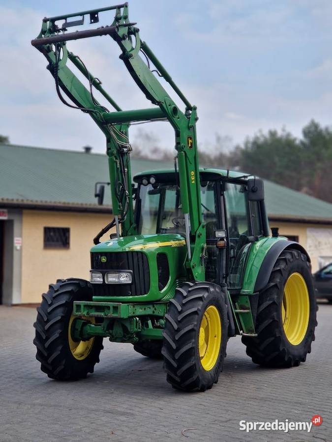 John Deere 6320 z turem Jd 6230 na zwykłej Laskowiec