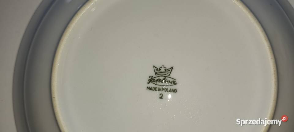 Vintage porcelanowa miska z motywem kwiatowym mazowieckie Warszawa