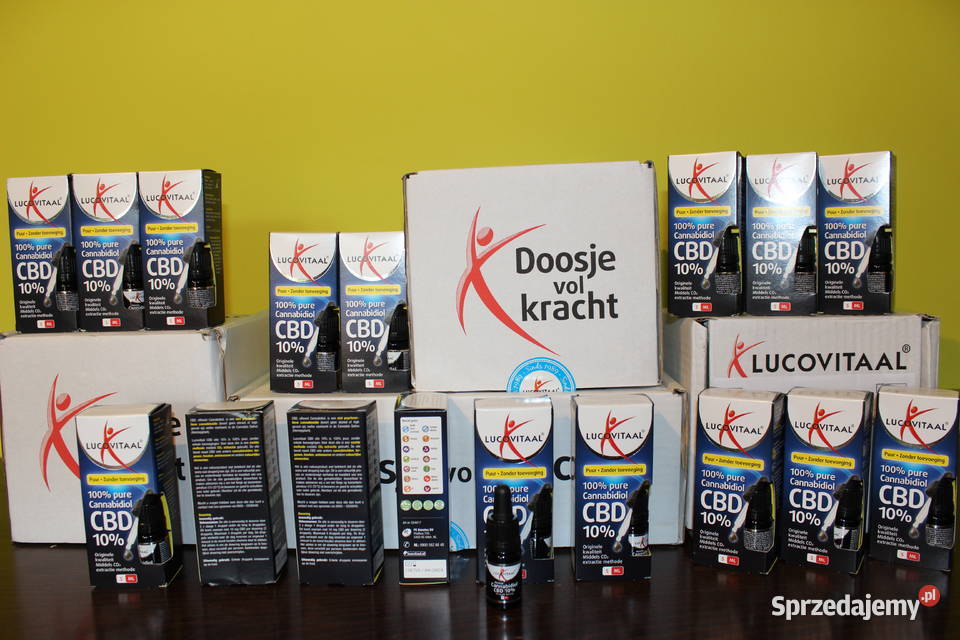 Olej konopny CBD Lucovitaal 10 5ml Łódź
