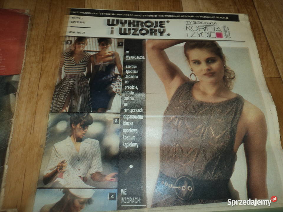 Wykroje i wzory Kobieta i życie 6 Nowy Sącz