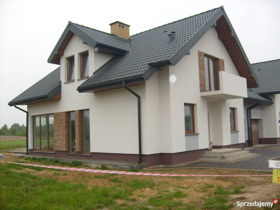 Nowy Bliżniak z dużą działką Legionowo gazowe mazowieckie sprzedam