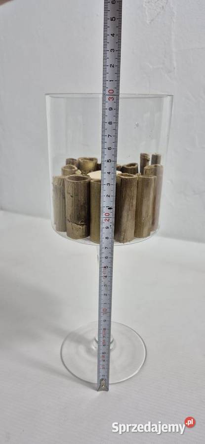 Stylowy Świecznik Złoty Las Handmade BohoModern Świeczniki lubelskie