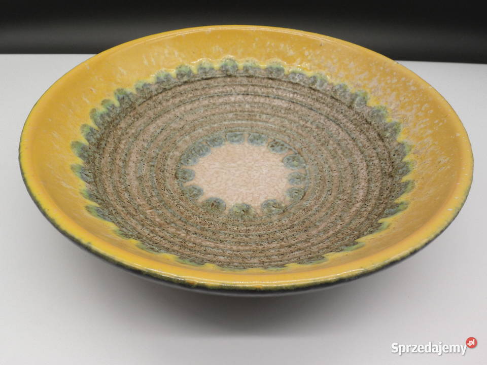 Misa ceramiczna patera vintage midcentury PRL Porcelana i szkło wielkopolskie Raszków