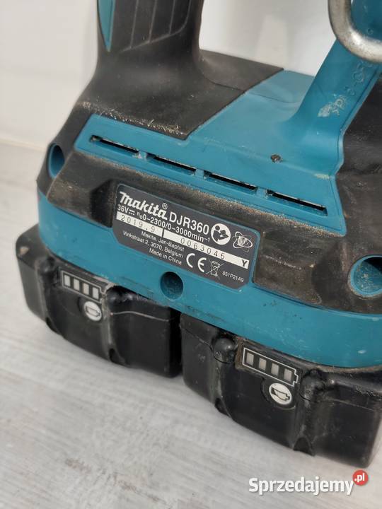 Akumulatorowa Piła Szablasta MAKITA DJR360 2x18V Poddębice sprzedam