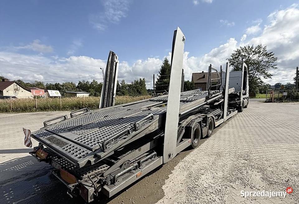 Przyczepa LOHR 123 wersja Eurolohr lawety